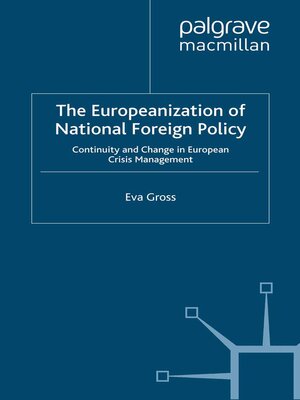 cover image of The Europeanization of National Foreign Policy